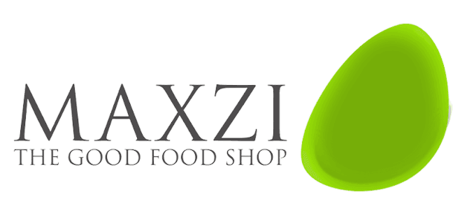 MAXZI - The Good Food Shop logo